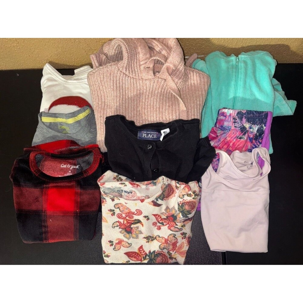 Girls Mixed Clothing Lot Assorted Brands and Styles Size 5